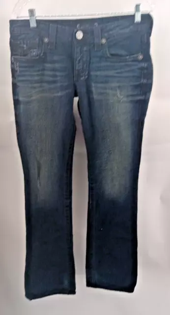 Big Star Liv Bootcut Women's Jeans 32 X 34 Embroidered Stretch Denim 5 Pocket