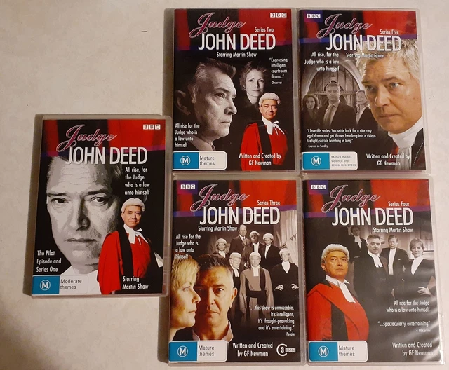 JUDGE JOHN DEED Series One 1 & Pilot Martin Shaw 3 Disc Set