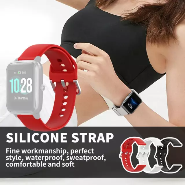 Fashionable Watch Band Replacement Strap for Smart Watches - Made of Silicone Z0