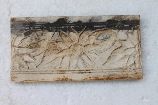 Old Circa 1930 Vintage Artdeco Ceramic Tile Border Made In Japan NH4390 11