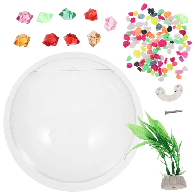 Globe Terrarium Globe Fish Bowl Wall Fish Tank Wall Mounted Aquarium Fish Tank