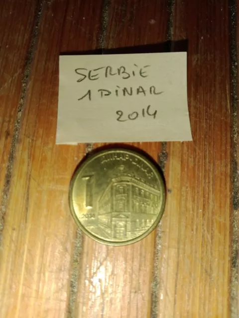 CL5 - Serbie - Pièce De 1 Dinar -2014