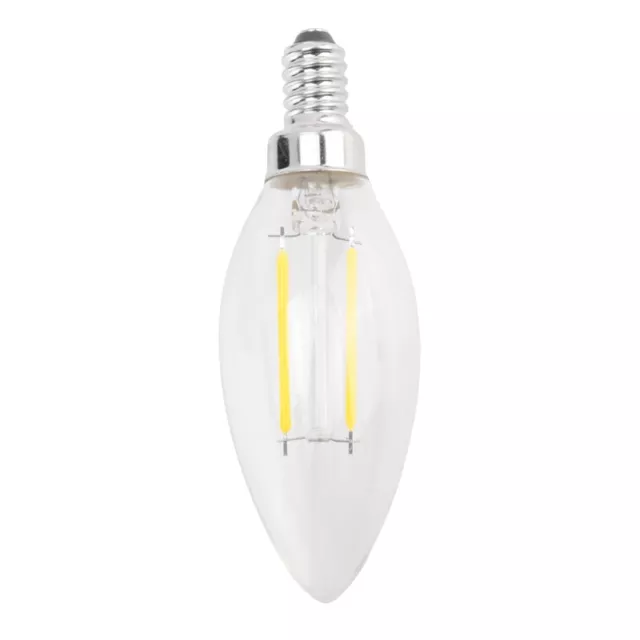Filament De Flamme De Bougie  E12 Cob Ajustable Ampoule Lampe W3G62924