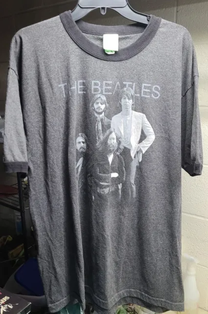 Vintage Y2K The Beatles Ringer T-Shirt Men’s XL