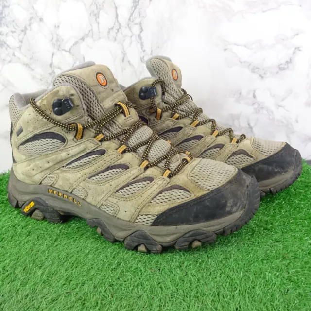 MERRELL WALKING SHOES Size 10 Mens Moab 2 Mid Hiking Trainers Goretex Outdoor 29.99 PicClick UK