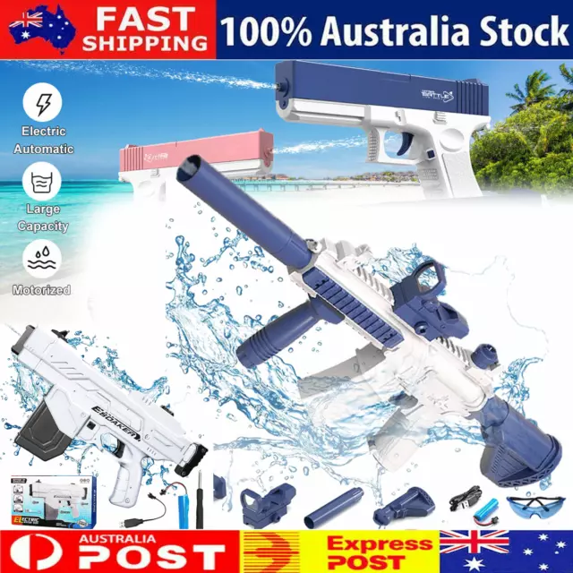 Electric Water Guns Pistol for Adults&Children Summer Pool Beach Toy Outdoor NEW