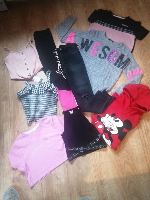 Girls Clothes bundle AGE 9-10+ YEARS. Mckenzie Crop Top+ Leggings, River island
