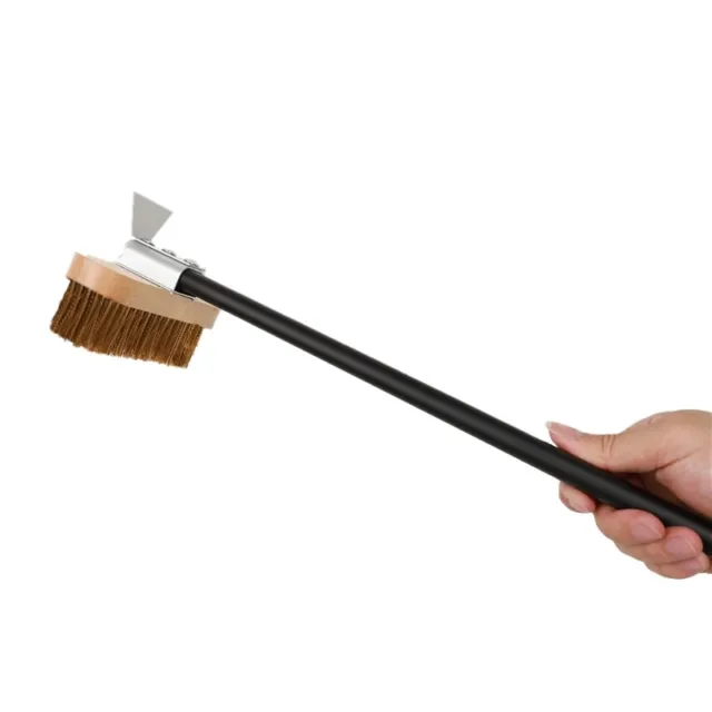 Professional Pizza Oven Copper Brush Scraper Household Grill Cleaning Brush