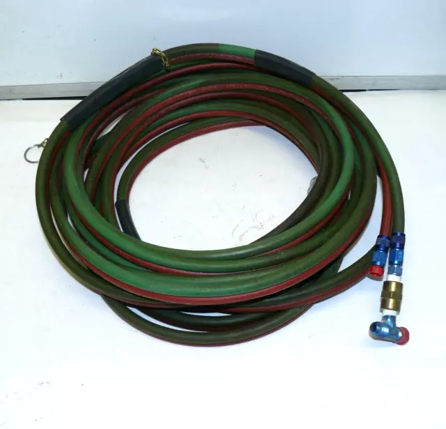 Gates 2B Oxygen Acetylene 3/16" Inch Twin Welding Hose Cutting Torch Hoses 35 Ft