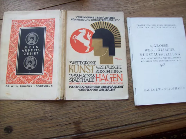 2. grosse westfälische Kunstausstellung westfälischer Künstler Hagen 1928 ill.