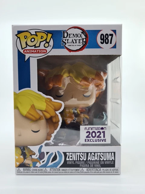 Funko Pop! Demon Slayer Zenitsu Agatsuma - Sammlerfigur 9,5cm Transforming Edition