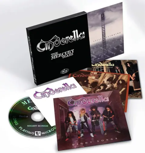 Cinderella The Mercury Years Box Set (CD) Box Set