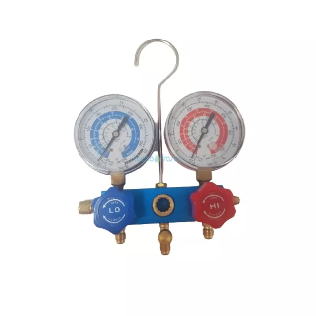 Gruppo Manometrico 2 Vie R410A - 22 - 407C - 134A 2P.535 Gruppo Manometrico 2 Vie R410A - 22 - 407C - 134A 2P.535