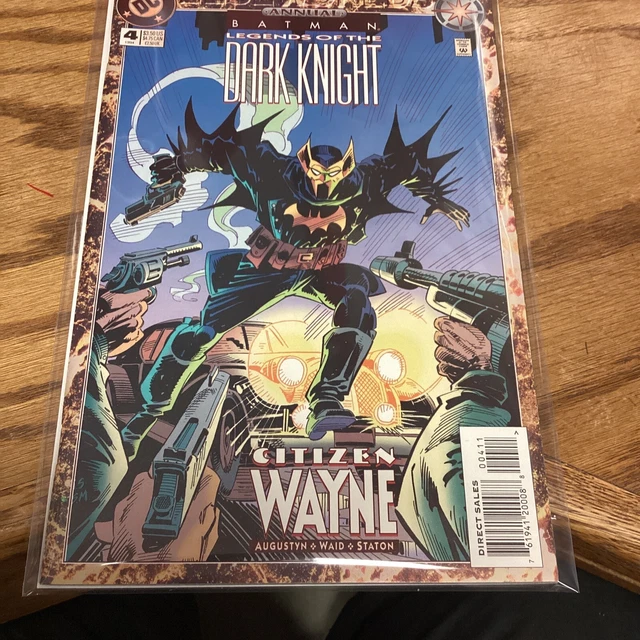 🦇Batman Legends of the Dark Knight Annual #4 (94') Citizen Wayne Joe Staton