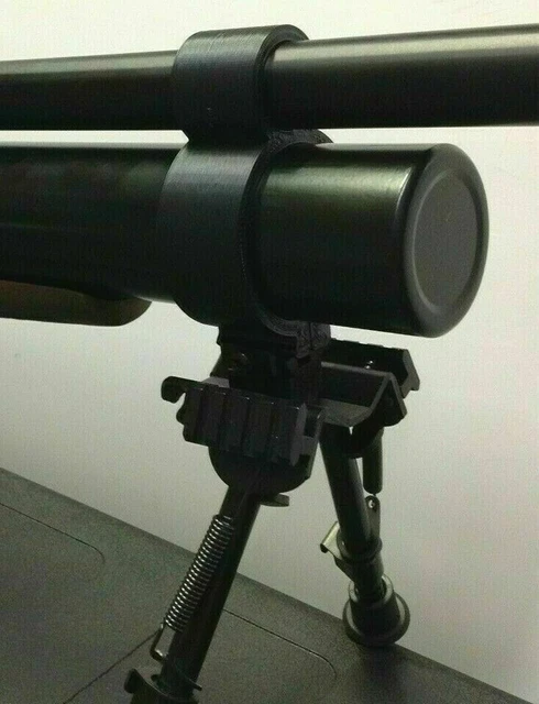 Rotex Rails WALTHER ROTEX RM8 Picatinny Weaver Rail Mount Barrel Band For Bipod ...