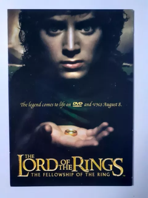 Carte postale Cinéma Film " The Lord Of The Rings , The Fellowship Of The Ring "