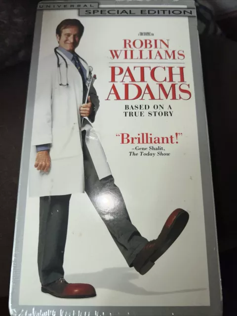 Patch Adams (VHS,1999) Brand NEW Factory Sealed! Special Edition Bonus Footage!