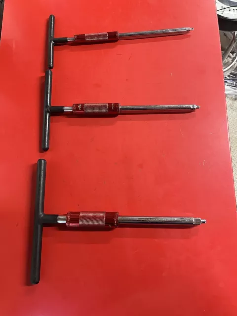 Mac Tools X12TMG, V12TMG, M12TMG  1/4”/3/8"/ 1/2” Drive MAGNETIC  T-Handle Set