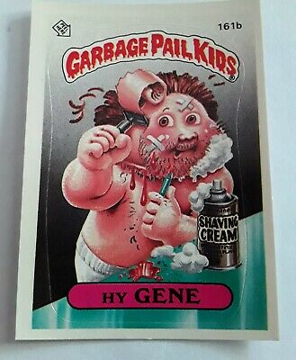 Hy Gene #161b very good condition 1986 Garbage Pail Kids Series 4 