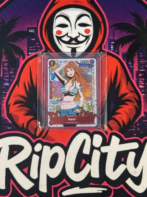 nami treasure rare card One Piece TCG Wings Of The Captain ST01-007 Nami Treasure Rare main image 0
