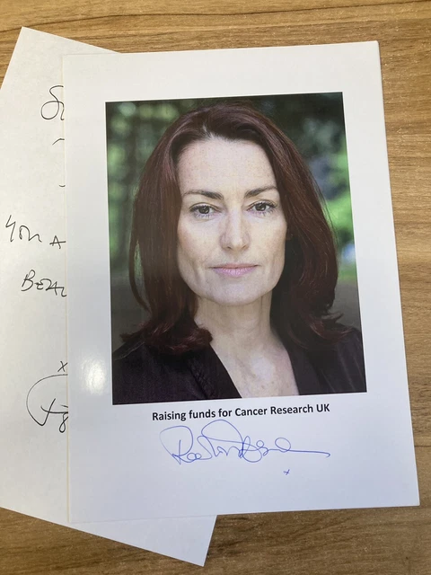 POOKY QUESNEL HAND SIGNED AUTOGRAPH A4 SIZE Eastenders