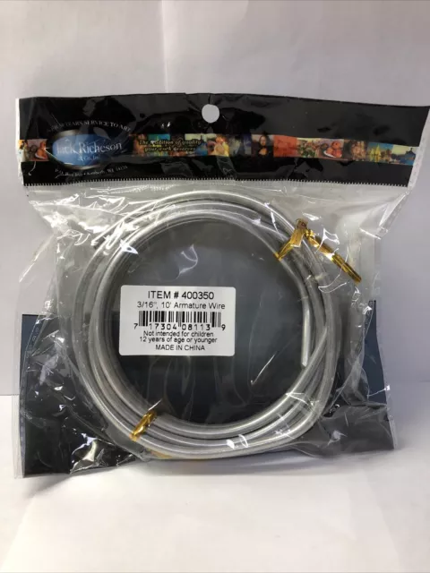 Richeson Armature Wire 3/16In By 10Ft BUY ONE GET ONE FREE