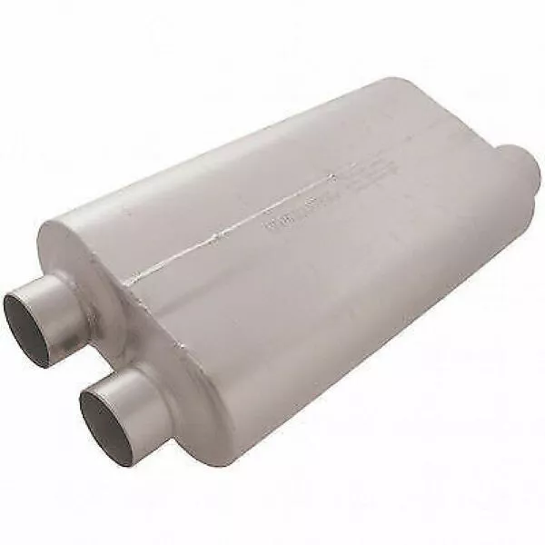 Flowmaster 530513 Universal Muffler 50 BB Series 3" DUAL In/3.5" Offset Out
