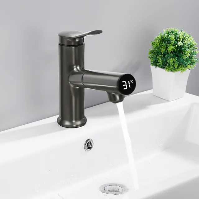 LED Wasserhahn Sofort Warm Armatur Bad/Küche Wasserhah
