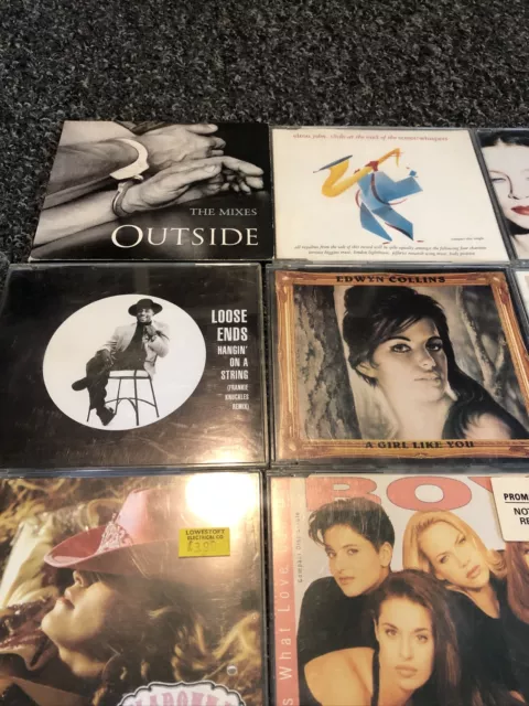Job Lot Bundle Cds X18 CD Singles Mainly 80s Pop From My Own Collection