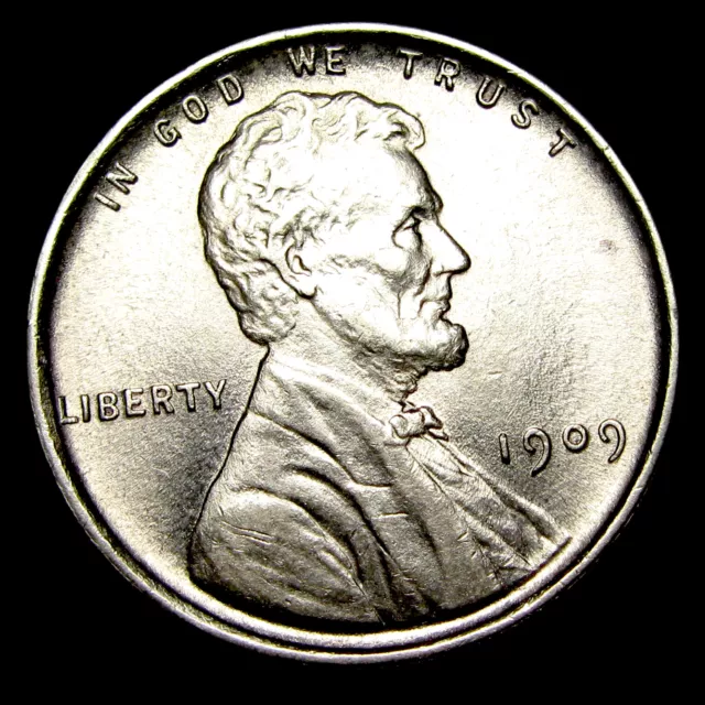 1909 Lincoln Wheat Cent Penny ---- GEM BU+ Details ---- #X574