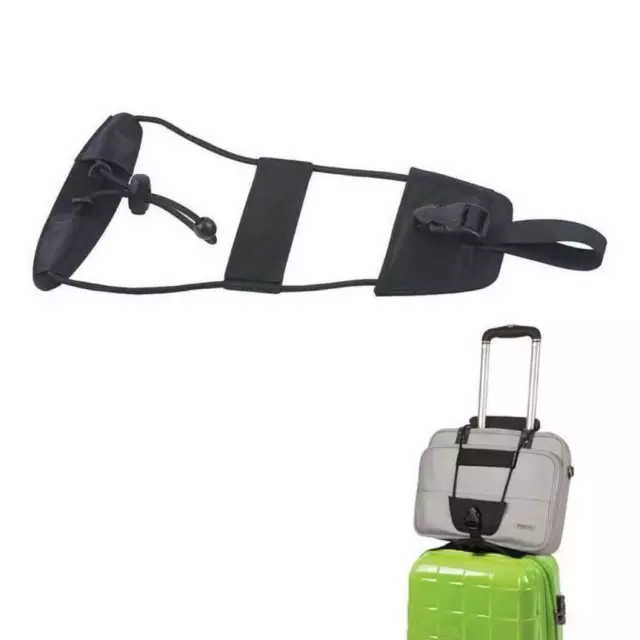 Travel Luggage Suitcase Adjustable Tape Belt Add A Bag Strap Carry On Bungee