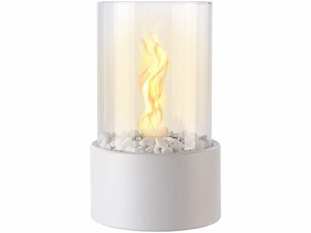 Cheminée Décorative Bioéthanol Carlo Milano Avec Effet Tornade De Feu - Neuf