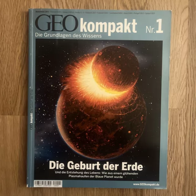 GEO kompakt Nr. 1 - Die Geburt der Erde