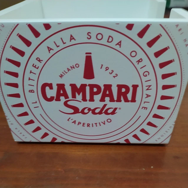 Rare Porte-serviettes Vintage Campari Soda - Pour Bar/restaurant, Fabrication Allemande