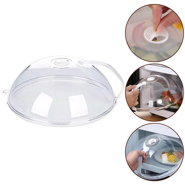 COUVERCLE D'ÉCLABOUSSURE MICRO-ONDES Réglable Pour évents Vapeur Chauffage Un EUR 25,16