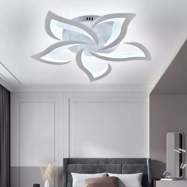 Lampadario Plafoniera LED Soffitto Moderno Luce Bianca Salotto Cucina Camera