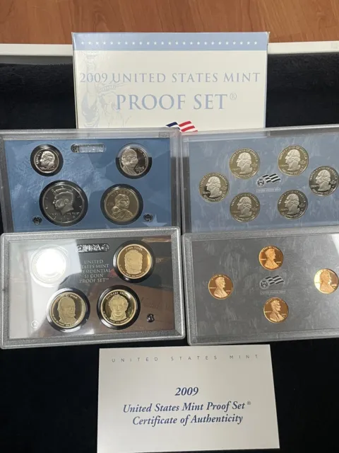 **2009**US Mint Proof set (19) coins in all GEM Quality w/US Presidents OGP*****