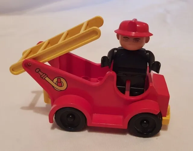 Lego Duplo VEHICLE CRANE ARM BASE BLACK HOOK w/ SILVER HOLDER Tow Truck Part