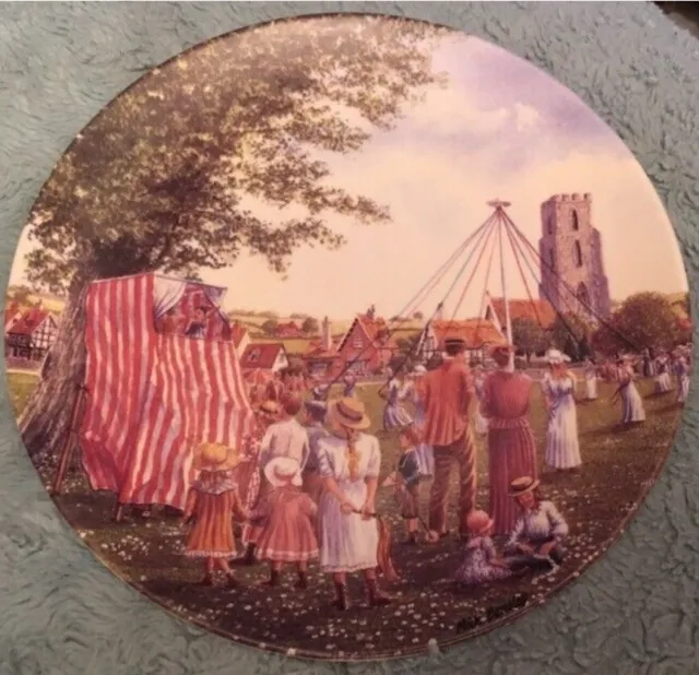 Royal Doulton The Village Green Journey Through The Village Collector's Plate