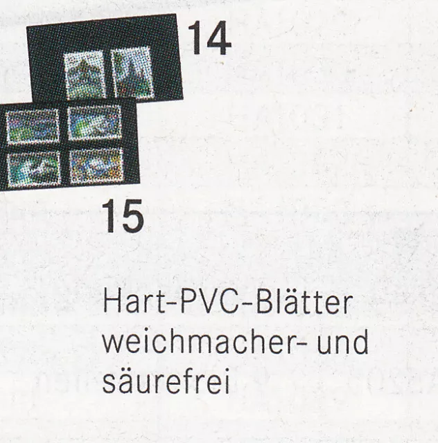 Lindner Klemmkarten, Format: 11,5 x 6,6 cm im 100er Pack 1 oder 2 Streifen