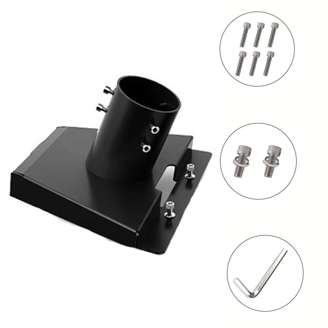 Adaptateur Tuyau Starlink Gen 3 - Support Pour Mât 20-48 Mm - Rotation 360° - Acier Inox - Kit Complet