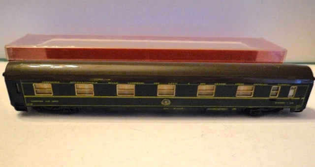 Rivarossi 3537 - Voiture-lits MU de la SNCB - HO (1:87) - Modélisme