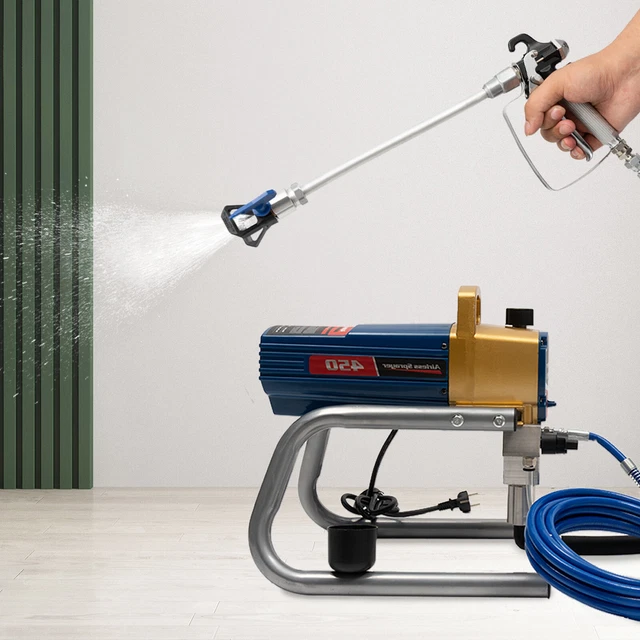 SCHEPPACH AIRLESS FARBSPRÜHSYSTEM 1500W Farbsprühgerät 220V Wandfarben