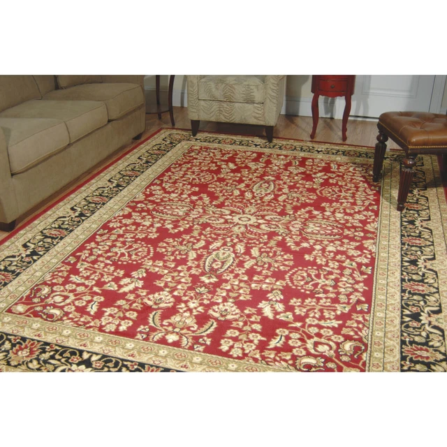 Safavieh Lyndhurst Lnh214a Red / Black Rug