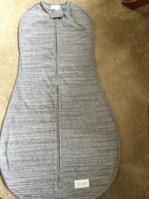 Woombie Original Sleep Sack Baby Swaddle 6-9m 20-25 lbs Heather Gray NWOT Woombie Original Sleep Sack Baby Swaddle 6-9m 20-25 lbs Heather Gray NWOT