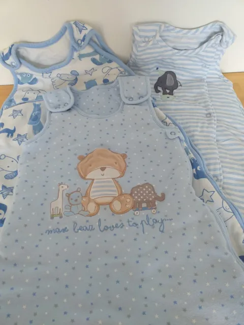 × 3 Babys Schlafsäcke 12-18 Monate