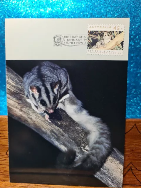 First Day Cover Postcard📮 1992 (45c) Sydney NSW THREATENED SPECIES 📮 AUST POST