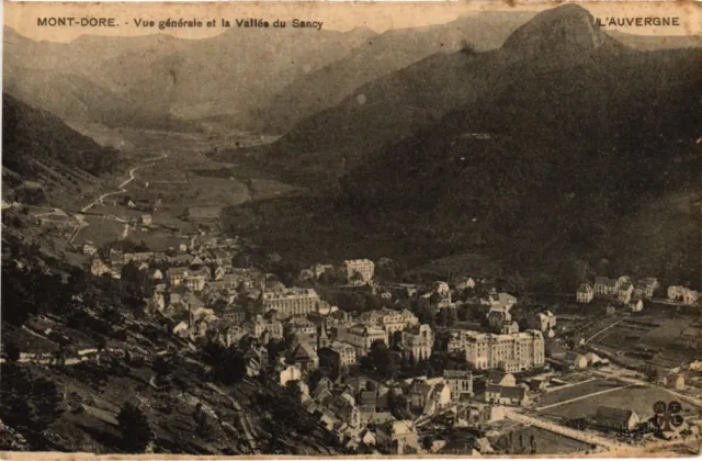 CPA Mont-Dore Vue Generale et la Vallee du Sancy FRANCE (1289436)