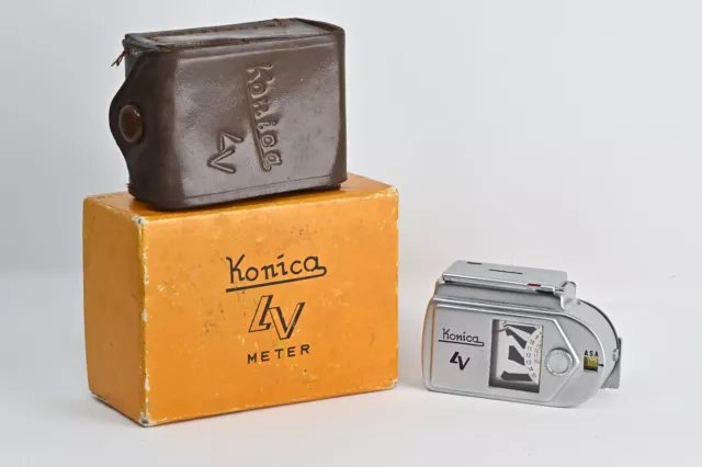 Konica LV Meter | Light Value method Lightmeter for Cold Shoe Mount