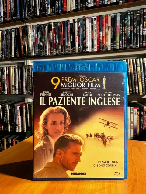 IL PAZIENTE INGLESE (1996) Prima Stampa Blu-ray COME NUOVO con Ralph Fiennes